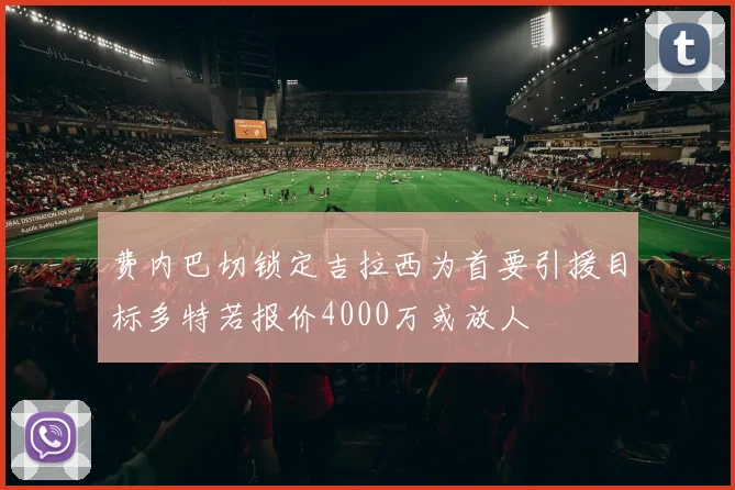 费内巴切锁定吉拉西为首要引援目标多特若报价4000万或放人